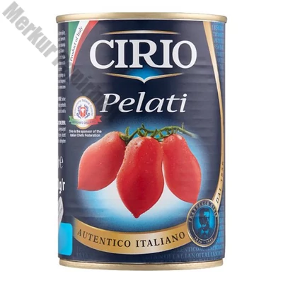 Hámozott, egész paradicsom CIRIO 400 g