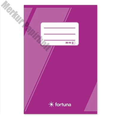 Hangjegyfüzet FORTUNA Basic A/5 16 lapos 36-16