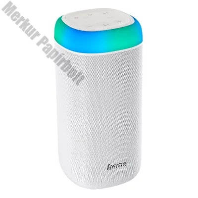 Hangszóró HAMA Shine 2.0 Bluetooth 30W RGB LED fehér