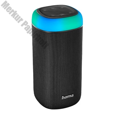 Hangszóró HAMA Shine 2.0 Bluetooth 30W RGB LED fekete