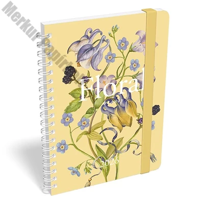 Határidőnapló LIZZY CARD B/6 heti spirálozott gumis Sunshine 2026.