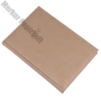 Határidőnapló REALSYSTEM Bolero B/5 napi sárga lapos drapp 2026.