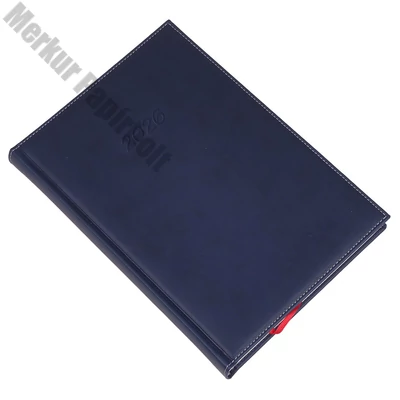 Határidőnapló REALSYSTEM Bolero B/5 napi sárga lapos kék 2026.