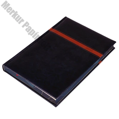 Határidőnapló REALSYSTEM Business B/5 napi sárga lapos élei egyedi grafikával nyomott kék 2026. Határidőnapló REALSYSTEM Business B/5 napi sárga lapos élei egyedi grafikával nyomott kék 2026.