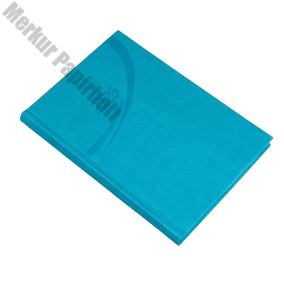 Határidőnapló REALSYSTEM Fashion A/5 heti fehér lapos türkiz 2026.