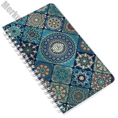 Határidőnapló REALSYSTEM SP2 spirál A/6 heti fehér lapos mozaik 2026.