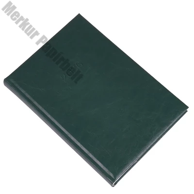 Határidőnapló REALSYSTEM Standard B/5 napi fehér lapos zöld 2026.