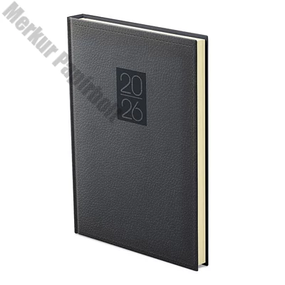 Határidőnapló TOPTIMER Classic C011 B/5 heti sárga lapos fekete 2026.