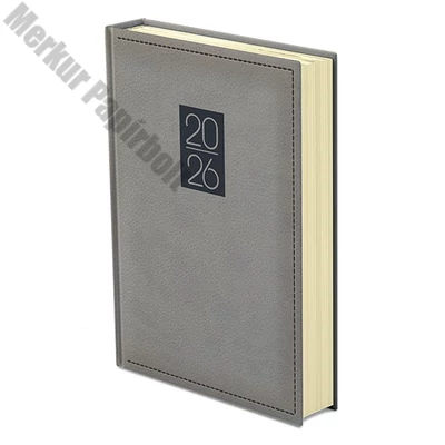 Határidőnapló TOPTIMER Classic C020 B/5 napi sárga lapos szürke 2026.