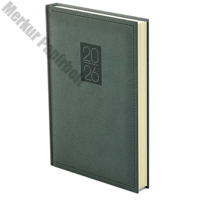 Határidőnapló TOPTIMER Classic C021 A/5 napi sárga lapos zöld 2026.