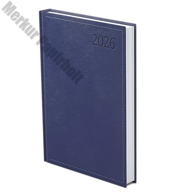 Határidőnapló TOPTIMER Traditional T022 B/6 napi fehér lapos kék 2026.