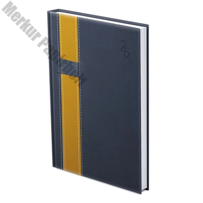 Határidőnapló TOPTIMER Vario V012 B/6 heti fehér lapos kék-sárga 2026.