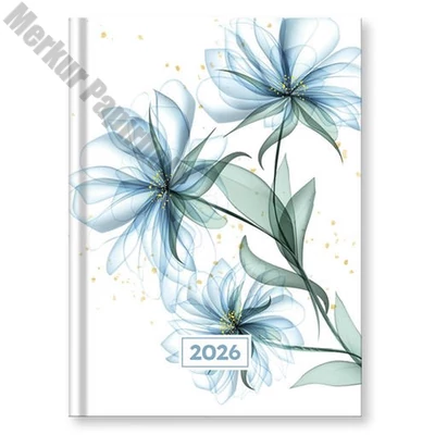 Határidőnapló VECTRALINE Mystic Blue secret B/6 heti fehér lapos 2026.