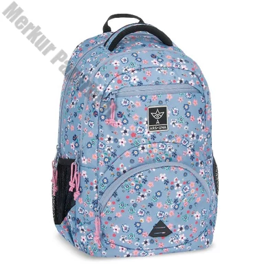 Hátizsák ARS UNA ergonomikus 27L Pearl Blossom Blue