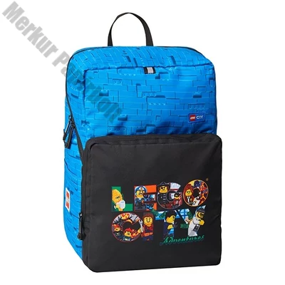 Hátizsák LEGO City Jensen kocka forma kék