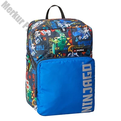 Hátizsák LEGO Ninjago Jensen kocka forma mintás