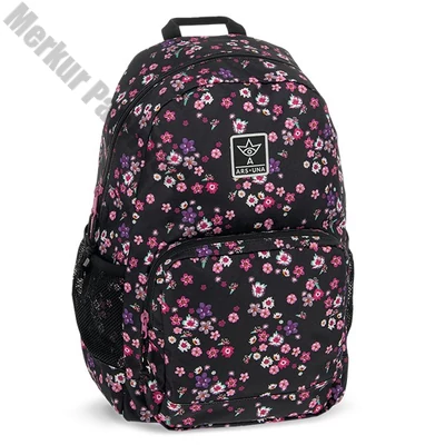 Hátizsák iskolai ARS UNA AU-14 Pearl Blossom Black
