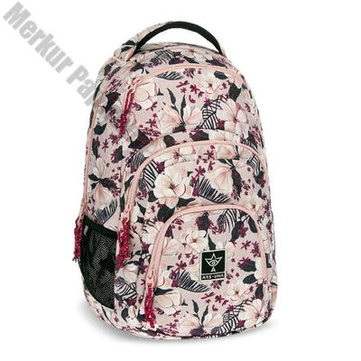 Hátizsák iskolai ARS UNA AU-2 Flowery Pink