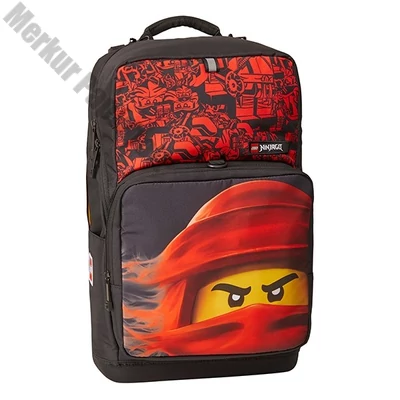 Hátizsák szett LEGO Ninjago Johansen 2 részes tornazsákkal piros