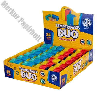 Hegyező ASTRA duo 2 lyukú