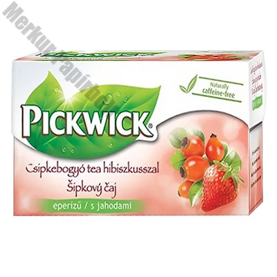 Herbatea PICKWICK csipkebogyó-hibiszkusz-eper 20 filter/doboz
