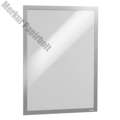 Infokeret DURABLE Duraframe A/3 sima felületre mágneses ezüst 2 darabos