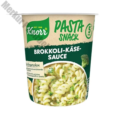 Instant tészta KNORR Snack Brokkoli-sajt szósz 62 g