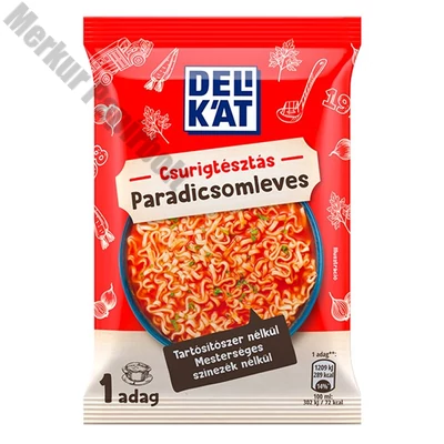Instant tésztás leves DELIKÁT Paradicsomleves csurigtésztával 61 g