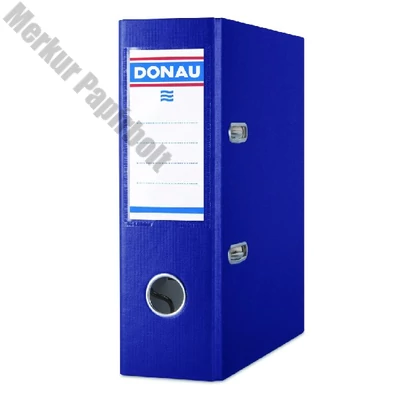 Iratrendező DONAU Master A/5 75 mm PP/karton sötétkék