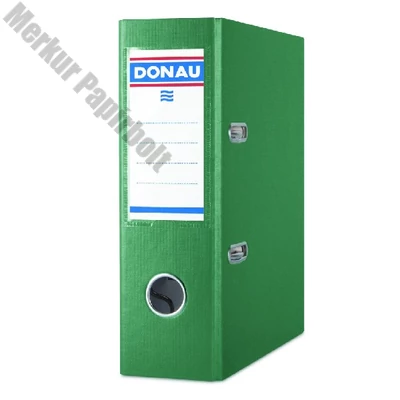 Iratrendező DONAU Master A/5 75 mm PP/karton zöld