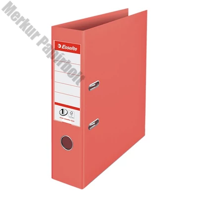 Iratrendező ESSELTE Colour Breeze Standard A/4 75 mm élvédős korall