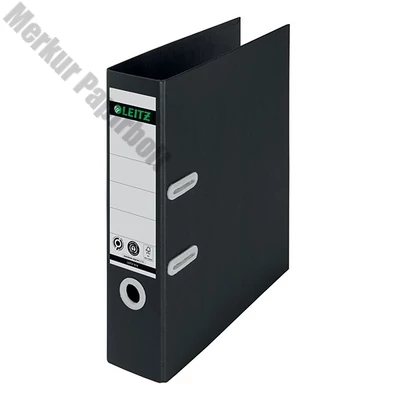 Iratrendező LEITZ Recycle A/4 80 mm 180° fekete