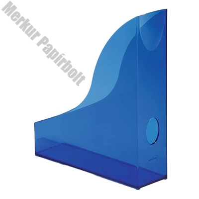 Irattartó papucs DURABLE Basic A/4 73 mm átlátszó kék