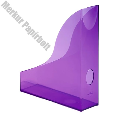 Irattartó papucs DURABLE Basic A/4 73 mm átlátszó lila