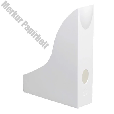Irattartó papucs DURABLE Basic A/4 73 mm átlátszó fehér