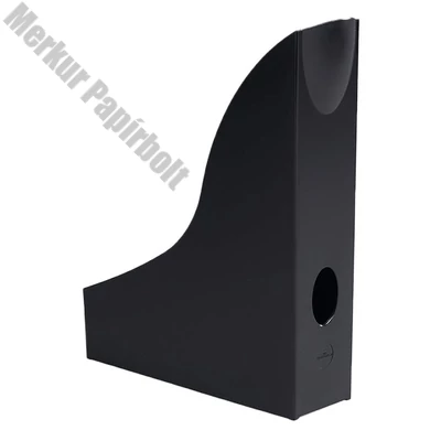 Irattartó papucs DURABLE Basic A/4 73 mm átlátszó fekete