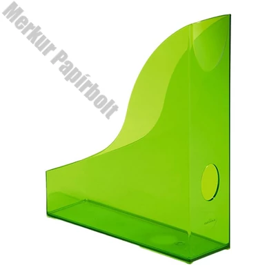 Irattartó papucs DURABLE Basic A/4 73 mm átlátszó világoszöld