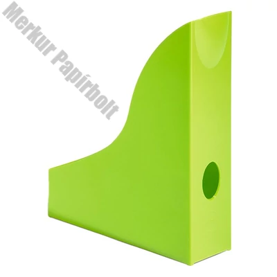 Irattartó papucs DURABLE Basic A/4 73 mm átlátszó zöld