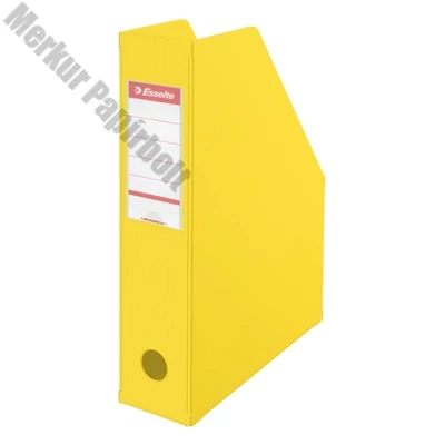 Irattartó papucs ESSELTE 70 mm karton összehajtható sárga