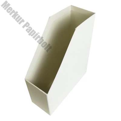 Irattartó papucs FORTUNA Elegant 90 mm karton fóliás fehér