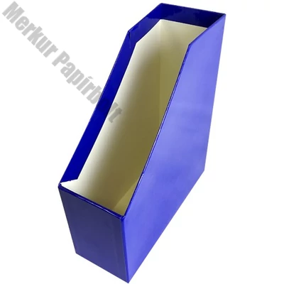 Irattartó papucs FORTUNA Elegant 90 mm karton fóliás kék