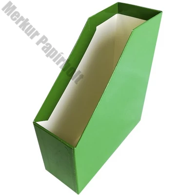 Irattartó papucs FORTUNA Elegant 90 mm karton fóliás zöld