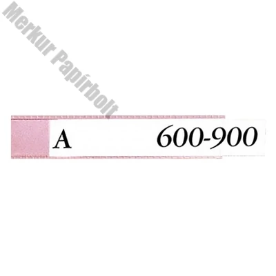 Irattartó tálca címketok DJOIS 30x150mm öntapadós címkével 10 darabos