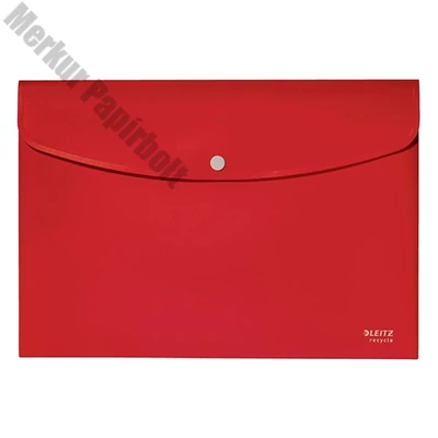 Irattasak LEITZ Recycle A/4 PP patentos piros