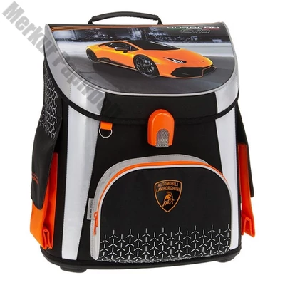Iskolatáska ARS UNA kompakt easy ergonómikus mágneszáras Lamborghini narancssárga