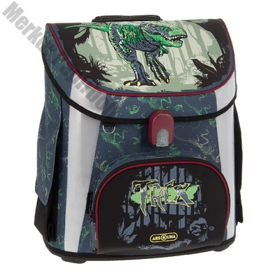 Iskolatáska ARS UNA kompakt easy ergonómikus mágneszáras T-Rex
