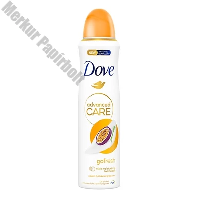 Izzadásgátló deo DOVE Go Fresh Passiógyümölcs és Citromfű 150ml