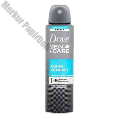 Izzadásgátló deo férfi DOVE Clean Comfort 150ml