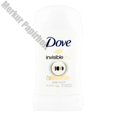 Izzadásgátló stift DOVE Invisible Dry 40ml