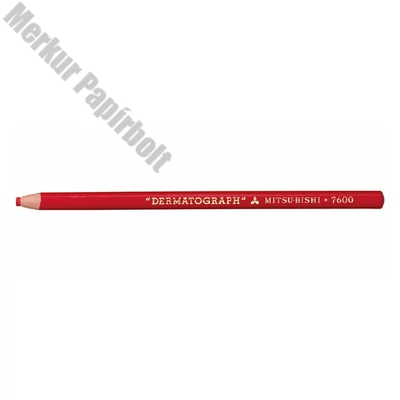 Jelölőceruza UNI dermotograph piros